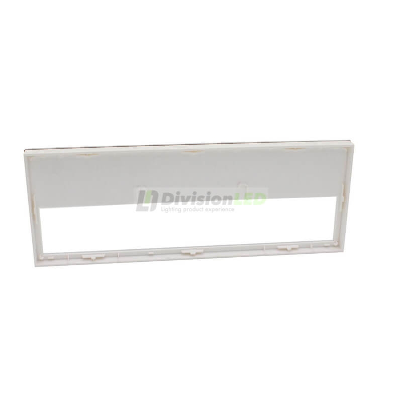 SIMON 10001630-130 Marco mínimo con 3 elementos blanco brillante SIMON 100