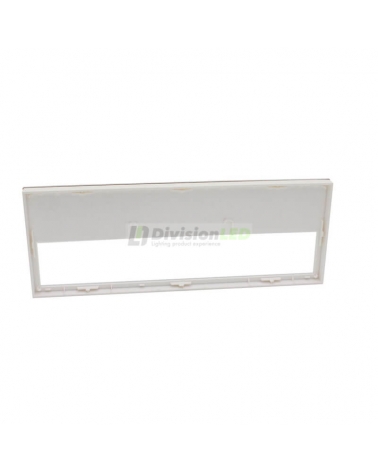 SIMON 10001630-130 Marco mínimo con 3 elementos blanco brillante SIMON 100