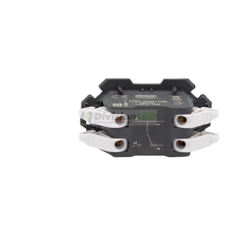 SIMON 10000201-039 Conmutador pulsante 10AX 250V SIMON 100
