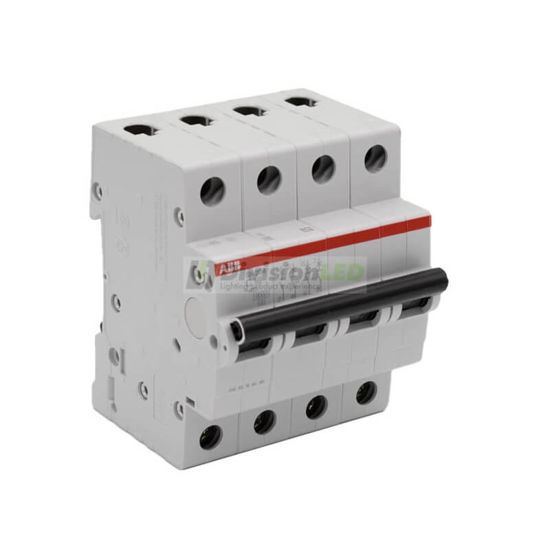 ABB SH204-C16 Interruptor magnetotérmico 4P 16A C 6kA 2CDS214001R0164