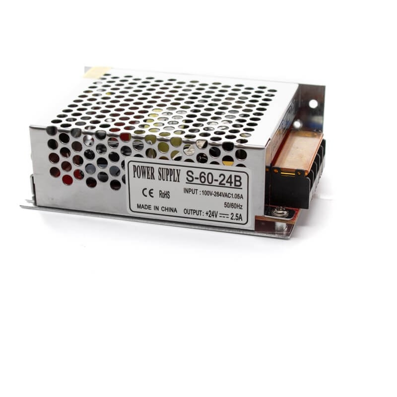 Fuente de alimentación TR 60W 24V - ¡imagen en 360°! - DivisionLED
