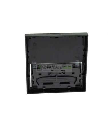 SIMON 10020101-138 Kit frontal con 1 elemento+1 tecla negro brillante SIMON 100