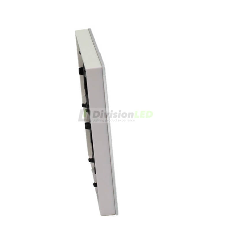 SIMON 10020103-130 Kit frontal con 1 elemento+2 teclas blanco brillante SIMON 100