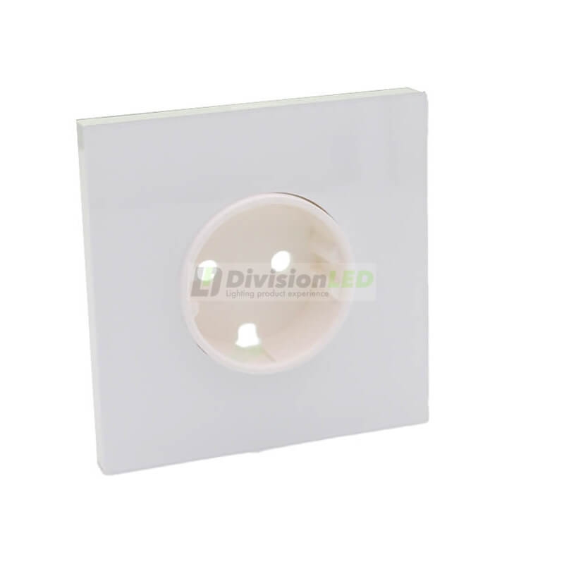 SIMON 10020105-130 Kit frontal con 1 elemento+1 base blanco brillante SIMON 100