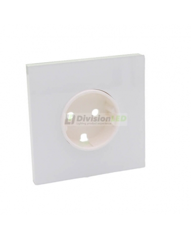 SIMON 10020105-130 Kit frontal con 1 elemento+1 base blanco brillante SIMON 100