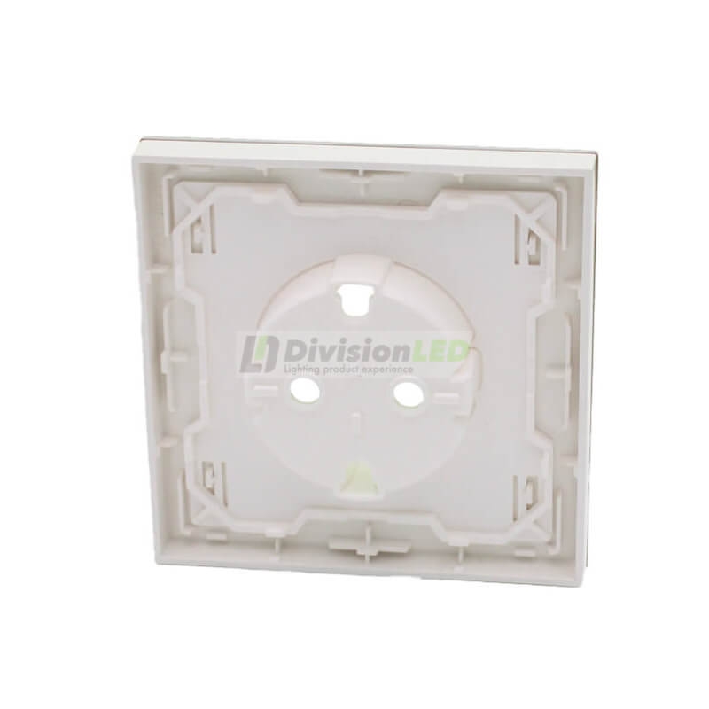 SIMON 10020105-130 Kit frontal con 1 elemento+1 base blanco brillante SIMON 100