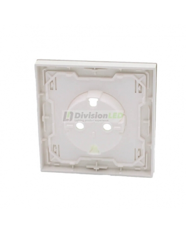 SIMON 10020105-130 Kit frontal con 1 elemento+1 base blanco brillante SIMON 100