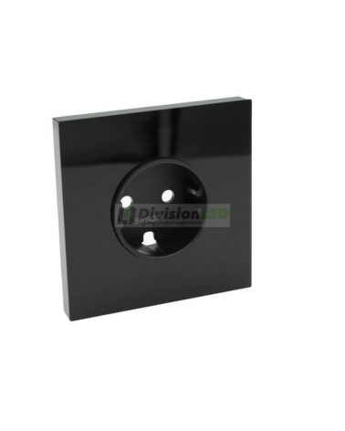 SIMON 10020105-138 Kit frontal con 1 elemento+1 base negro brillante SIMON 100