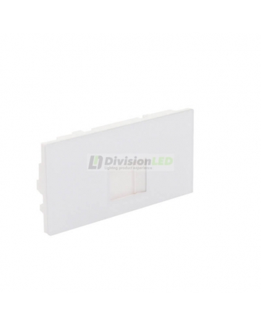 SIMON 10000005-130 Tapa voz y datos con guardapolvo 1 conector RJ45 blanco brillante SIMON 100