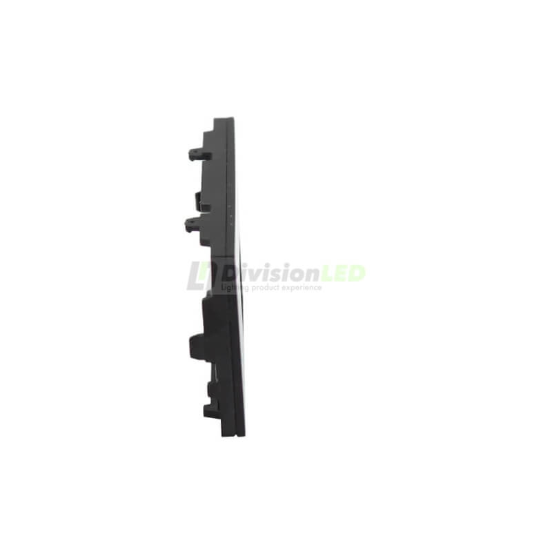 SIMON 10000005-138 Tapa Voz y datos plana CG para 1 ventana RJ45 negro brillante SIMON 100