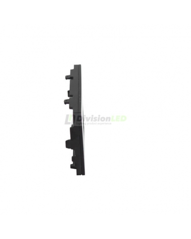 SIMON 10000005-138 Tapa Voz y datos plana CG para 1 ventana RJ45 negro brillante SIMON 100