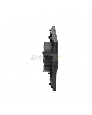 SIMON 10000041-138 Tapa para base enchufe schuko negro brillante SIMON 100