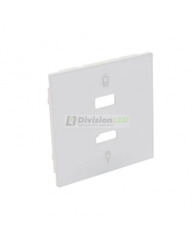 SIMON 10001095-130 Tapa para conector HDMI/USB blanco brillante SIMON 100