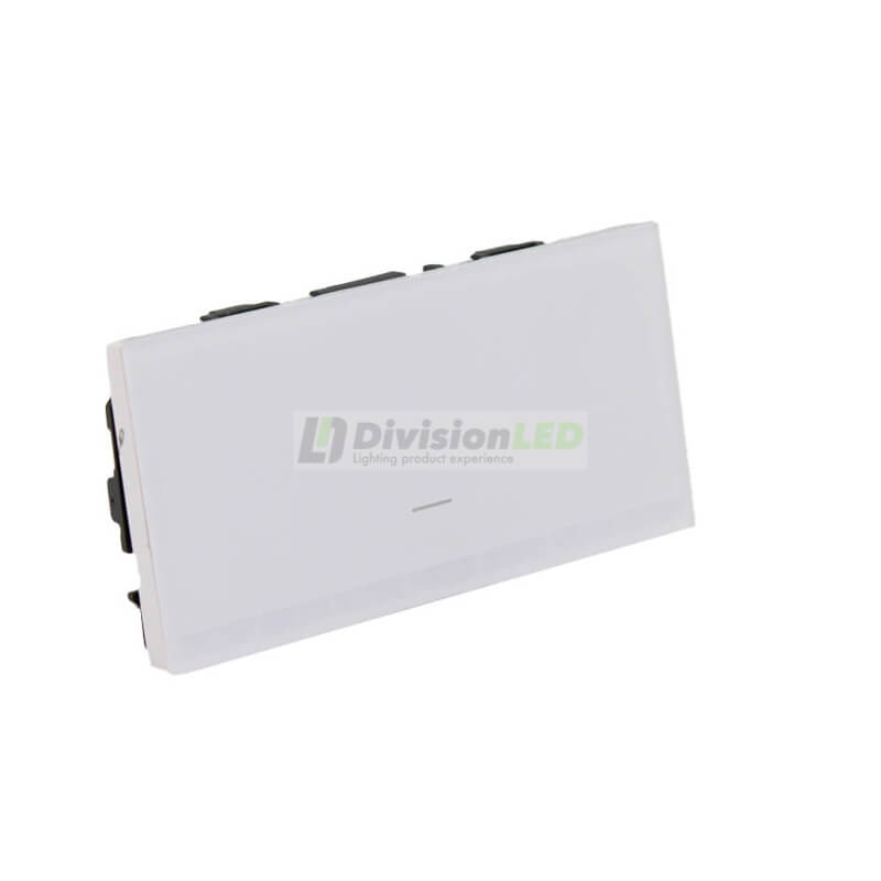 SIMON 10002021-130 Tecla interruptor Master regulable IO blanco brillante SIMON 100