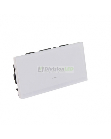 SIMON 10002021-130 Tecla interruptor Master regulable IO blanco brillante SIMON 100