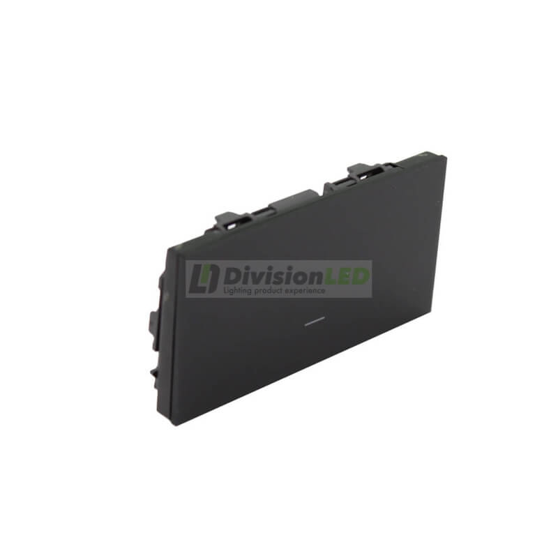 SIMON 10002021-138 Tecla interruptor Master regulable IO negro brillante SIMON 100