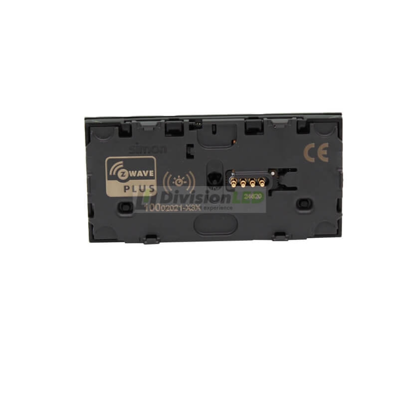 SIMON 10002021-138 Tecla interruptor Master regulable IO negro brillante SIMON 100