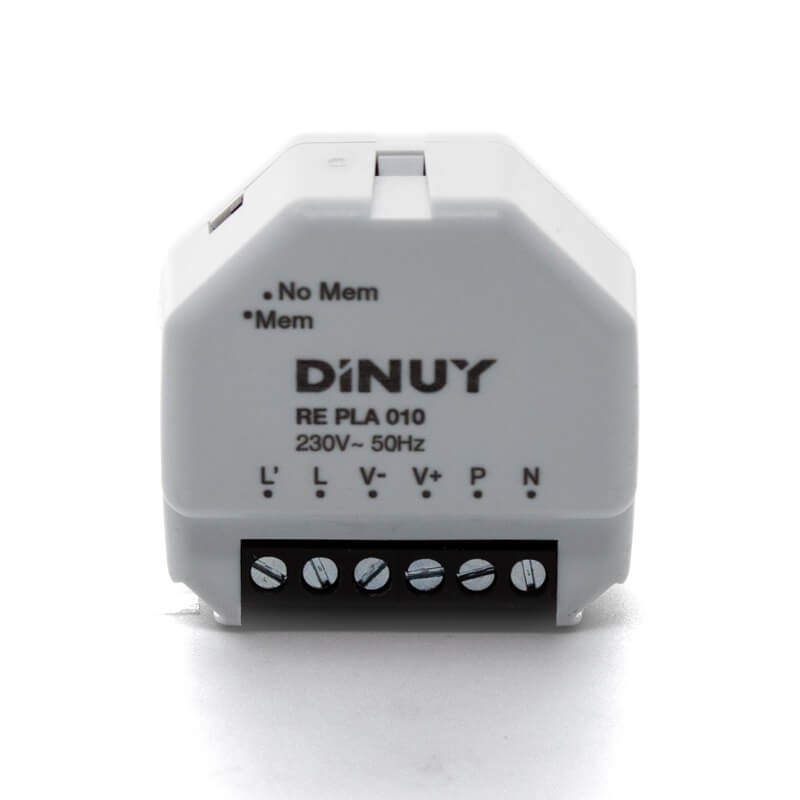 Regulador de equipos 1/10V DINUY RE PLA 010