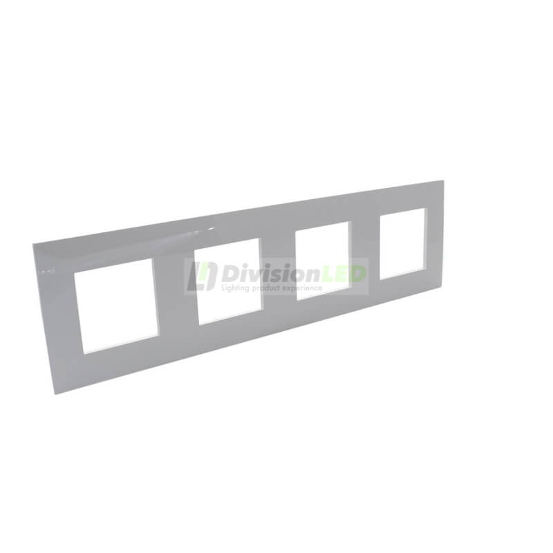 LEGRAND 741004 Placa con 4 elementos blanco LEGRAND VALENA NEXT