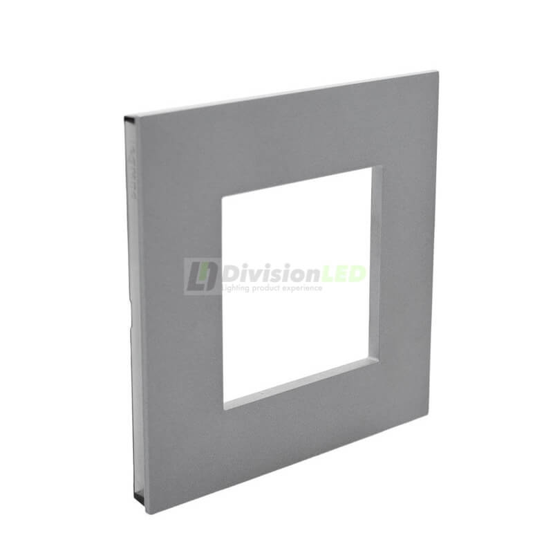 LEGRAND 741031 Placa con 1 elementos aluminio LEGRAND VALENA NEXT