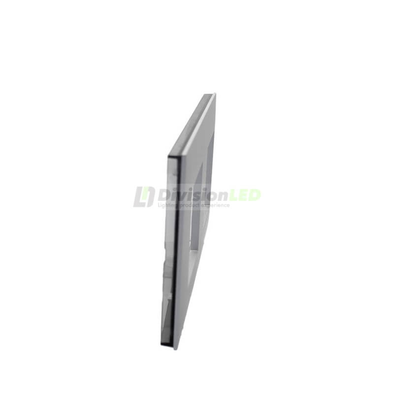 LEGRAND 741032 Placa con 2 elementos aluminio LEGRAND VALENA NEXT