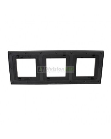 LEGRAND 741053 Placa con 3 elementos dark LEGRAND VALENA NEXT