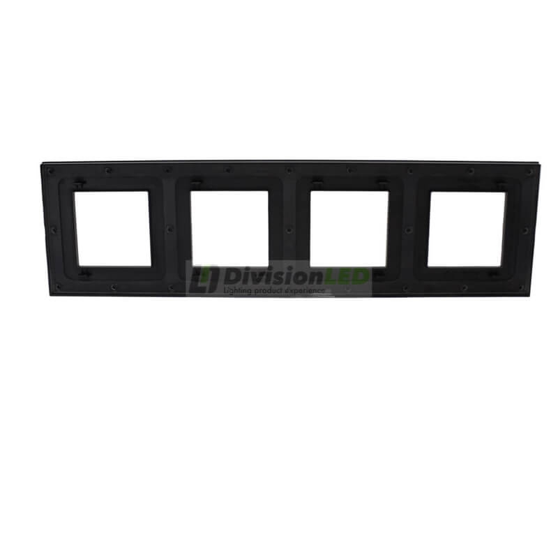 LEGRAND 741054 Placa con 4 elementos dark LEGRAND VALENA NEXT