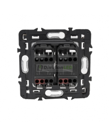 LEGRAND 741245 Conmutador doble 1P 10AX blanco LEGRAND VALENA NEXT