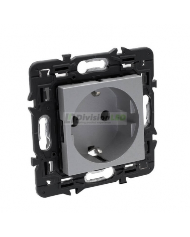 LEGRAND 741320 Base 2P+T 16A tornillo aluminio LEGRAND VALENA NEXT