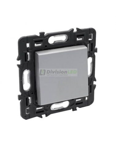 LEGRAND 741342 Interruptor 1P 10AX aluminio LEGRAND VALENA NEXT