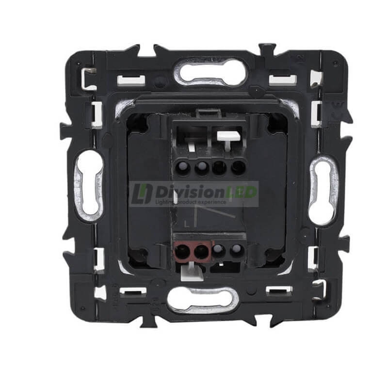 LEGRAND 741342 Interruptor 1P 10AX aluminio LEGRAND VALENA NEXT