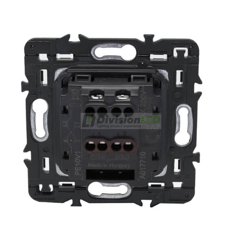 LEGRAND 741347 Cruzamiento 1P 10AX aluminio LEGRAND VALENA NEXT