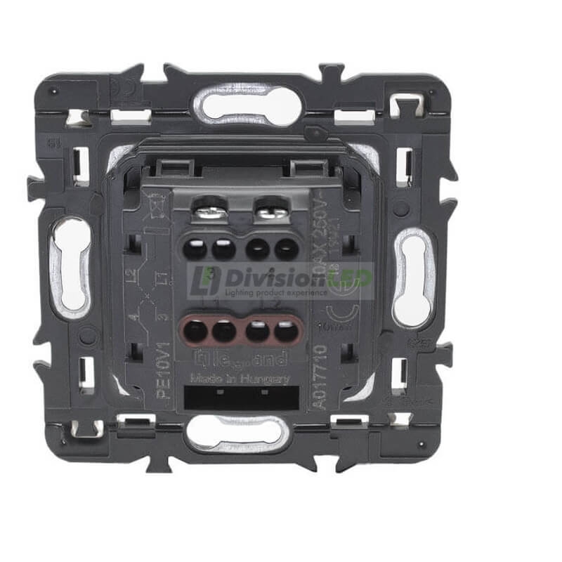 LEGRAND 741447 Cruzamiento 1P 10AX dark LEGRAND VALENA NEXT