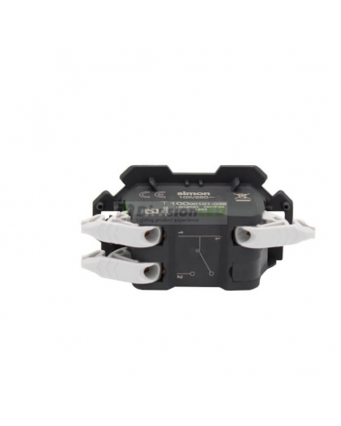 SIMON 10000101-039 Interruptor unipolar pulsante 10AX 250V SIMON 100