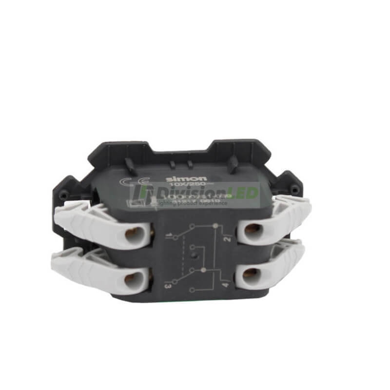 SIMON 10000251-039 Cruzamiento pulsante 10AX 250V SIMON 100