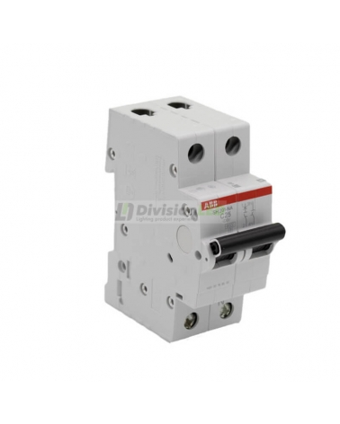 ABB SH201-C25NA Interruptor magnetotérmico 1P+N 25A C 6kA 2CDS211103R0254