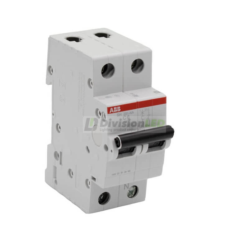 ABB SH201-C6NA Interruptor magnetotérmico 1P+N 6A C 6kA 2CDS211103R0064