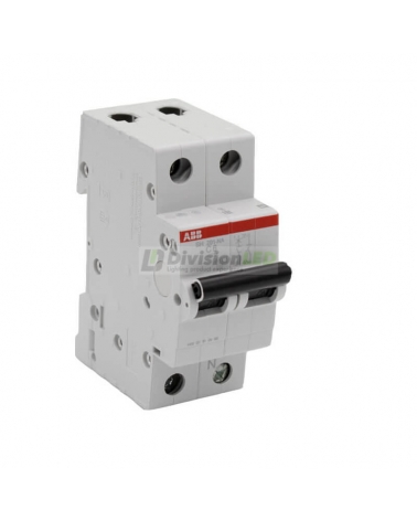 ABB SH201-C6NA Interruptor magnetotérmico 1P+N 6A C 6kA 2CDS211103R0064
