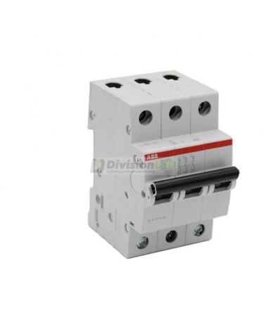 ABB SH203-C6 Interruptor magnetotérmico 3P 6A C 6kA 2CDS213001R0064