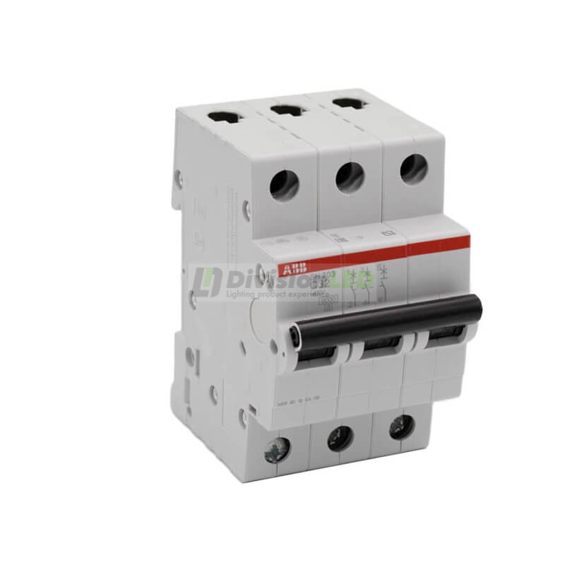 ABB SH203-C32 Interruptor magnetotérmico 3P 32A C 6kA 2CDS213001R0324