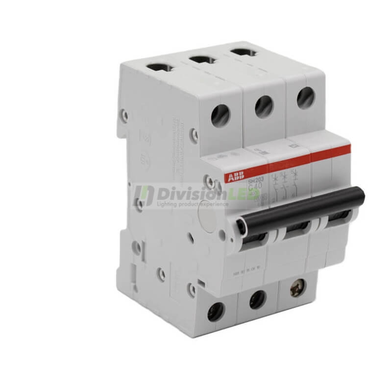 ABB SH203-C40 Interruptor magnetotérmico 3P 40A C 6kA 2CDS213001R0404