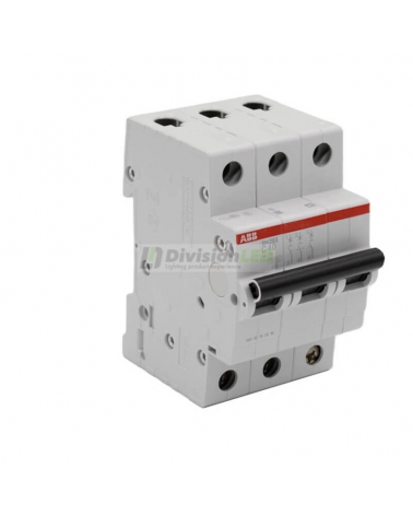 ABB SH203-C40 Interruptor magnetotérmico 3P 40A C 6kA 2CDS213001R0404