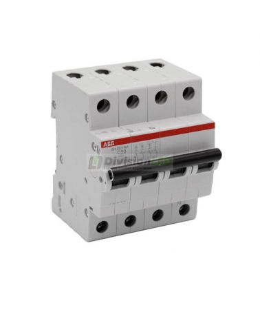 ABB SH203-C50NA Interruptor magnetotérmico 3P+N 50A C 6kA 2CDS213103R0504