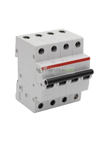 ABB SH204-C50 Interruptor magnetotérmico 4P 50A C 6kA 2CDS214001R0504