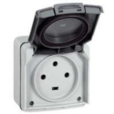 LEGRAND 091656 plexo-monoblock superficie 3p+t 20a gris