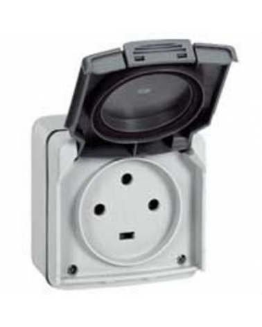 LEGRAND 091656 plexo-monoblock superficie 3p+t 20a gris