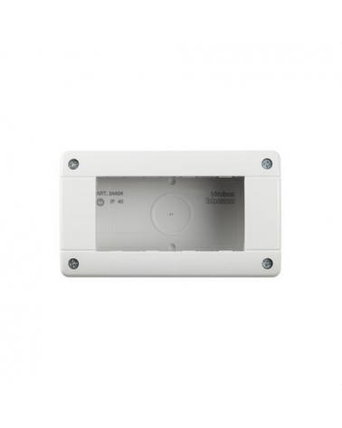 LEGRAND 24404/2 idrobox-caja ip40 2x2 modulos gris