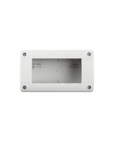 LEGRAND 24404/2 idrobox-caja ip40 2x2 modulos gris