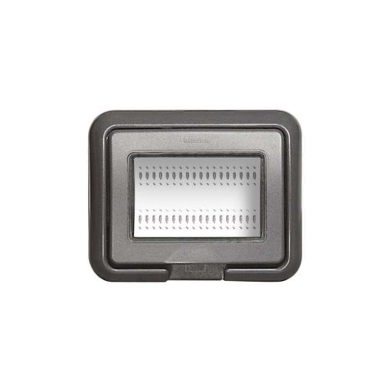 LEGRAND 24603L idrobox-tapa ip55 3 modulos antracita