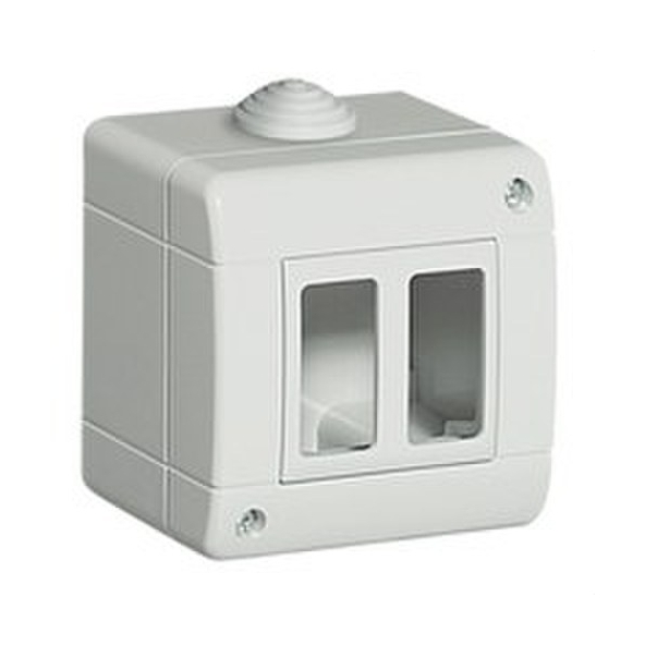 LEGRAND 25402 idrobox-caja ip40 2 modulos gris